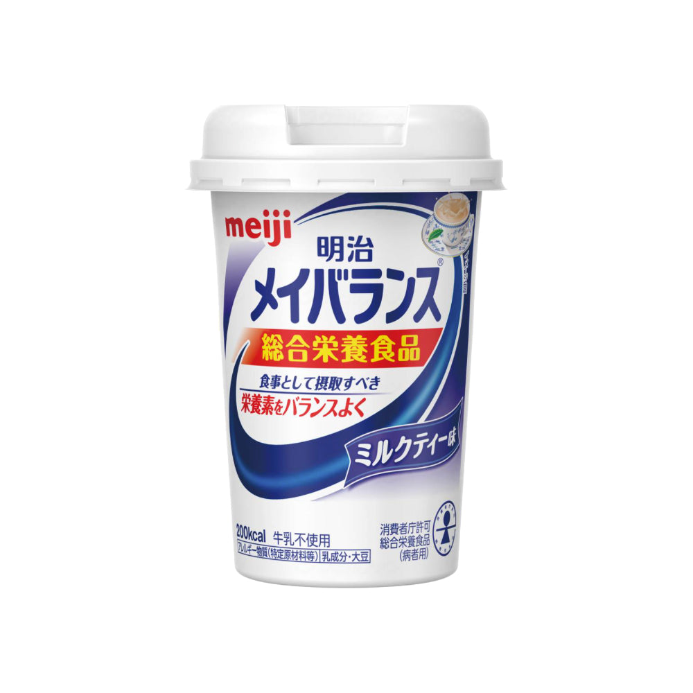 明治 メイバランスMiniカップ ボール(12個入) ミルクティー味