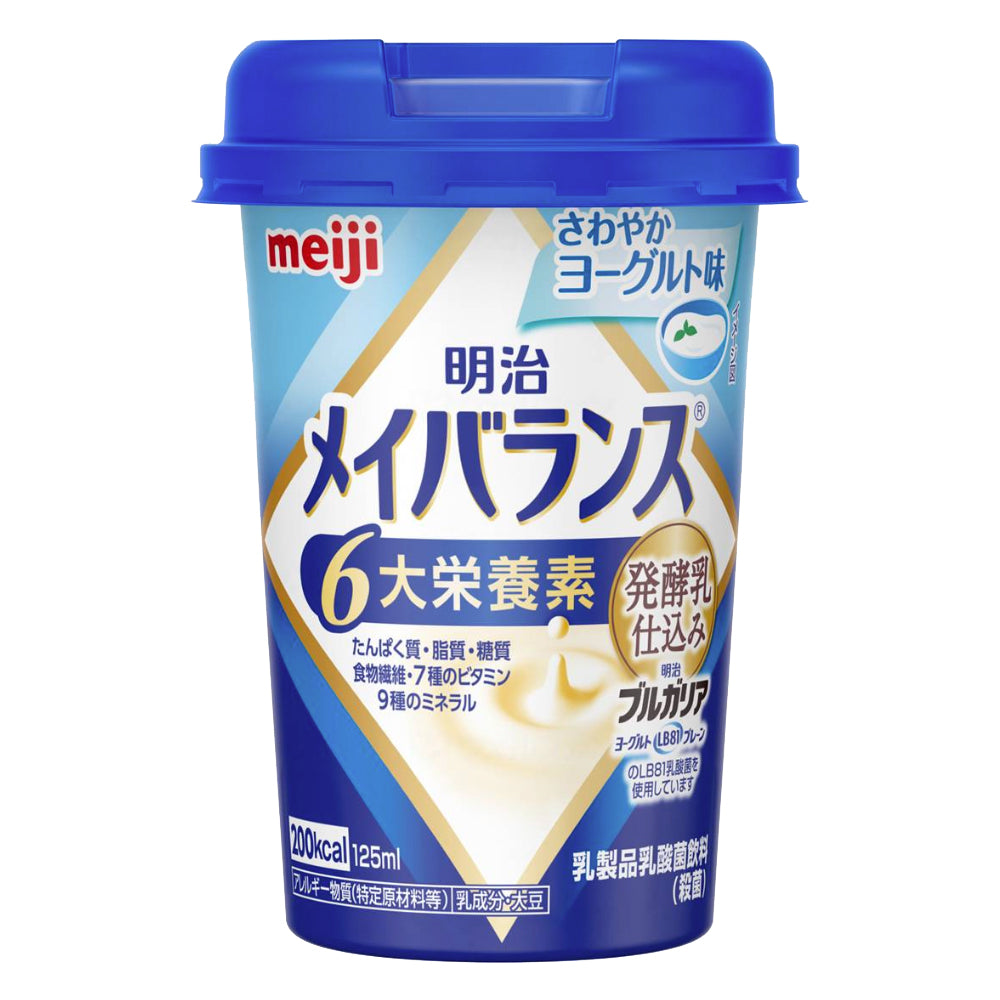 明治 メイバランスMiniカップ ボール(12個入) さわやかヨーグルト味