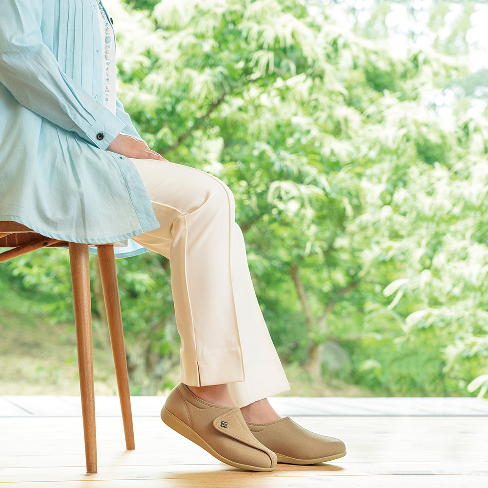 アサヒシューズ 快歩主義L011 ブラックストレッチ