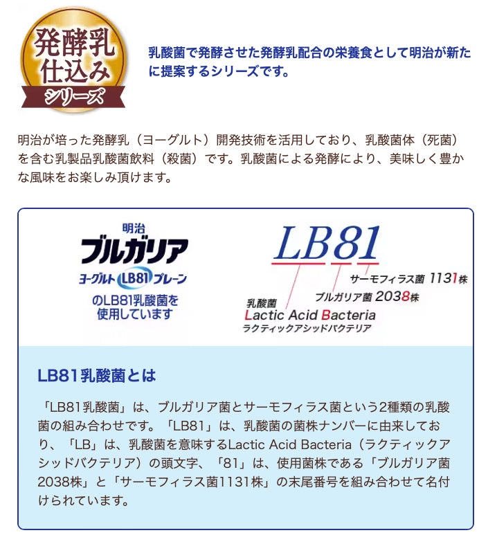明治 メイバランスMiniカップ 発酵乳仕込みアソートBOX 4種×各6個セット