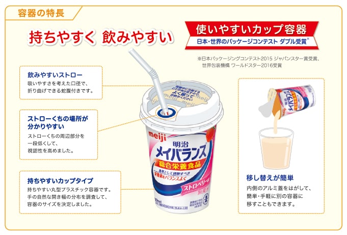 明治 メイバランスMiniカップ ボール(12個入) フルーツ・オレ味
